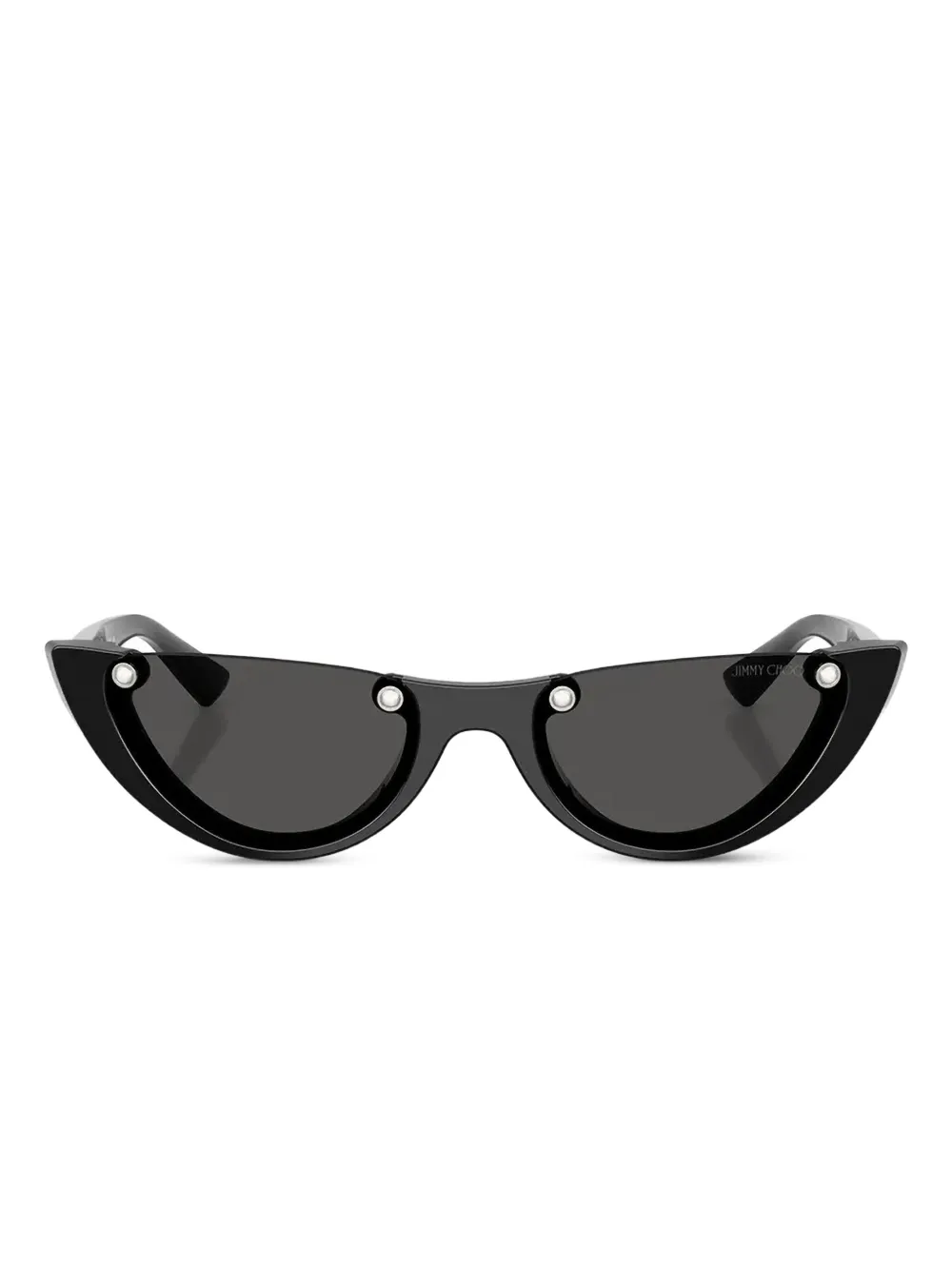 Jimmy Choo Eyewear lentes de sol con armazón geométrica con apliques | negro | Image 1