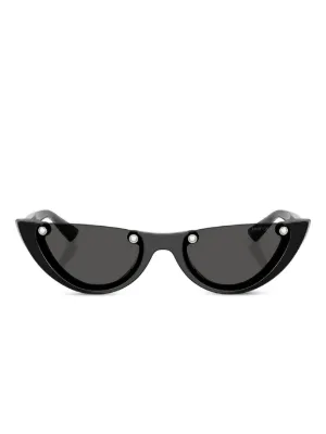 本物 ジミーチュウ JIMMY CHOO スタッズ サングラス アイウェア プラスチック ブラック MORE/FS 807J6 眼鏡 メガネ 服飾小物 中古・ JIMMY CHOO - 本物 ジミーチュウ JIMMY CHOO スタッズ サングラス アイ