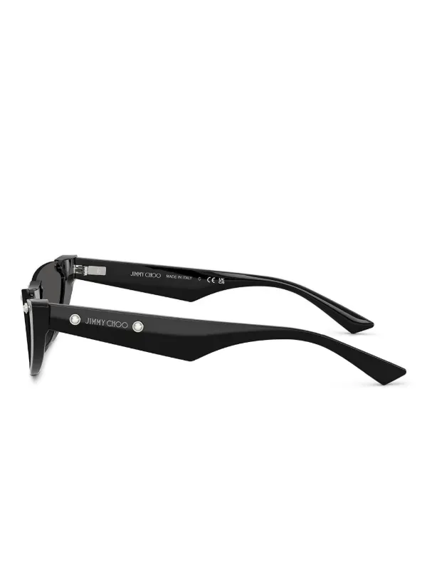 Jimmy Choo Eyewear スタッズ ジオメトリックフレーム サングラス