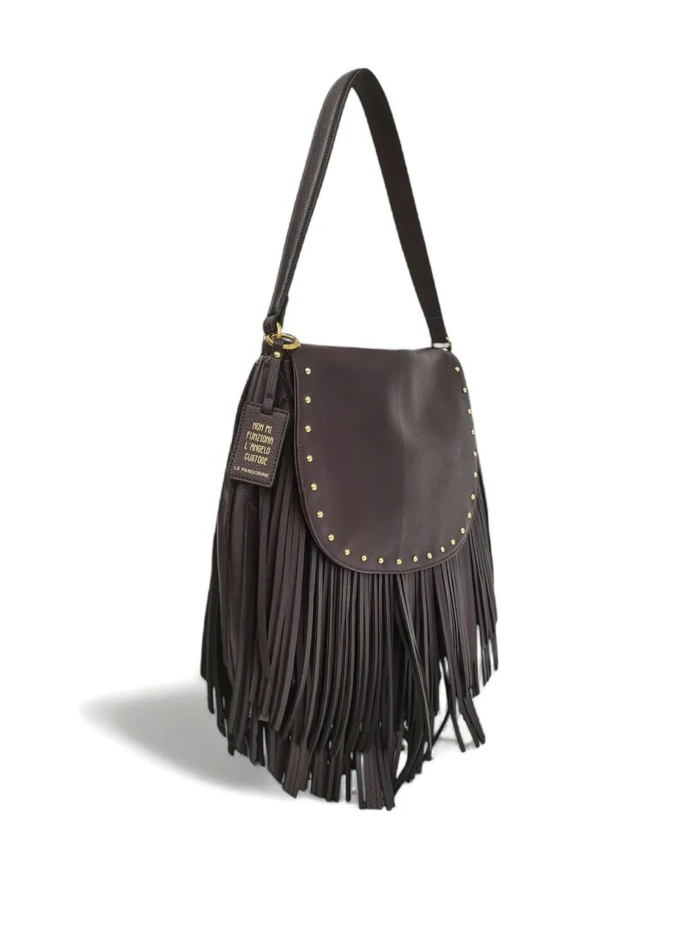 LE PANDORINE medium fringed shoulder bag | Image 2