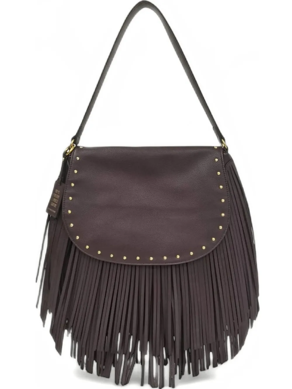 LE PANDORINE medium fringed shoulder bag | marrón | Image 1