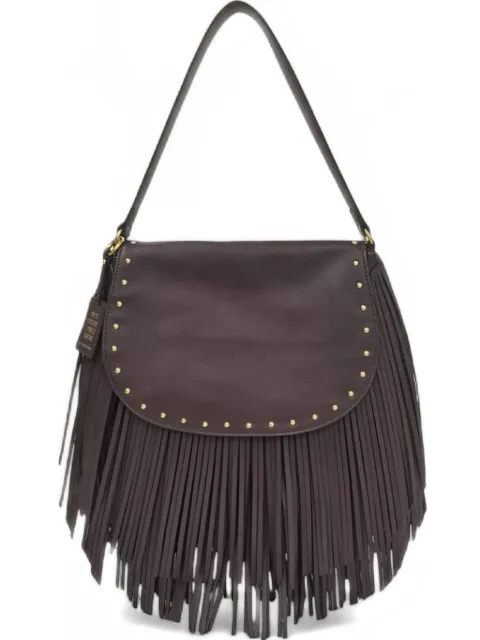 LE PANDORINE medium fringed shoulder bag