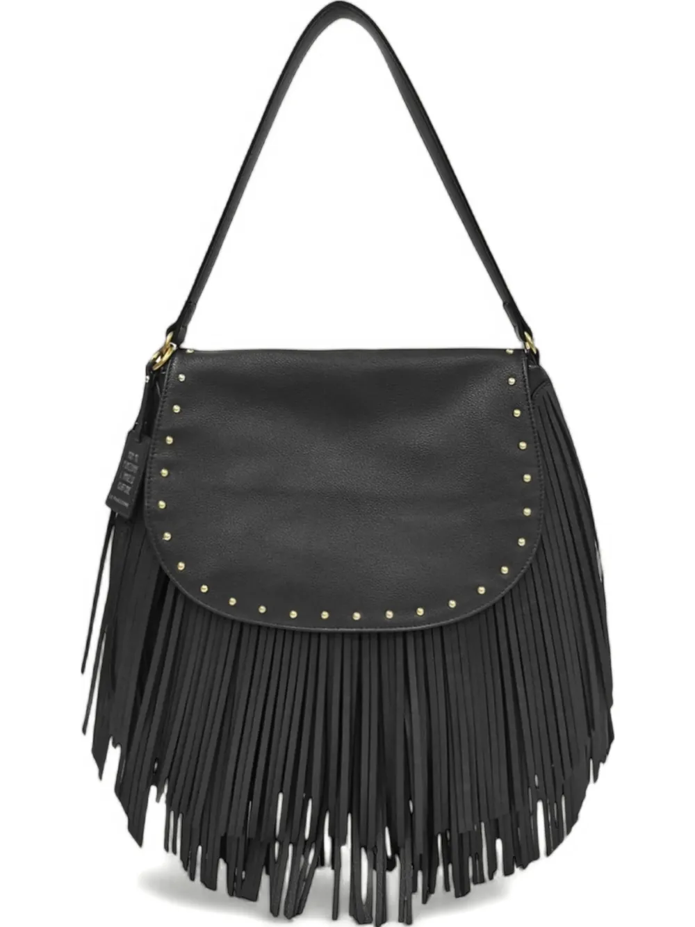 LE PANDORINE Fringe studded shoulder bag | negro | Image 1