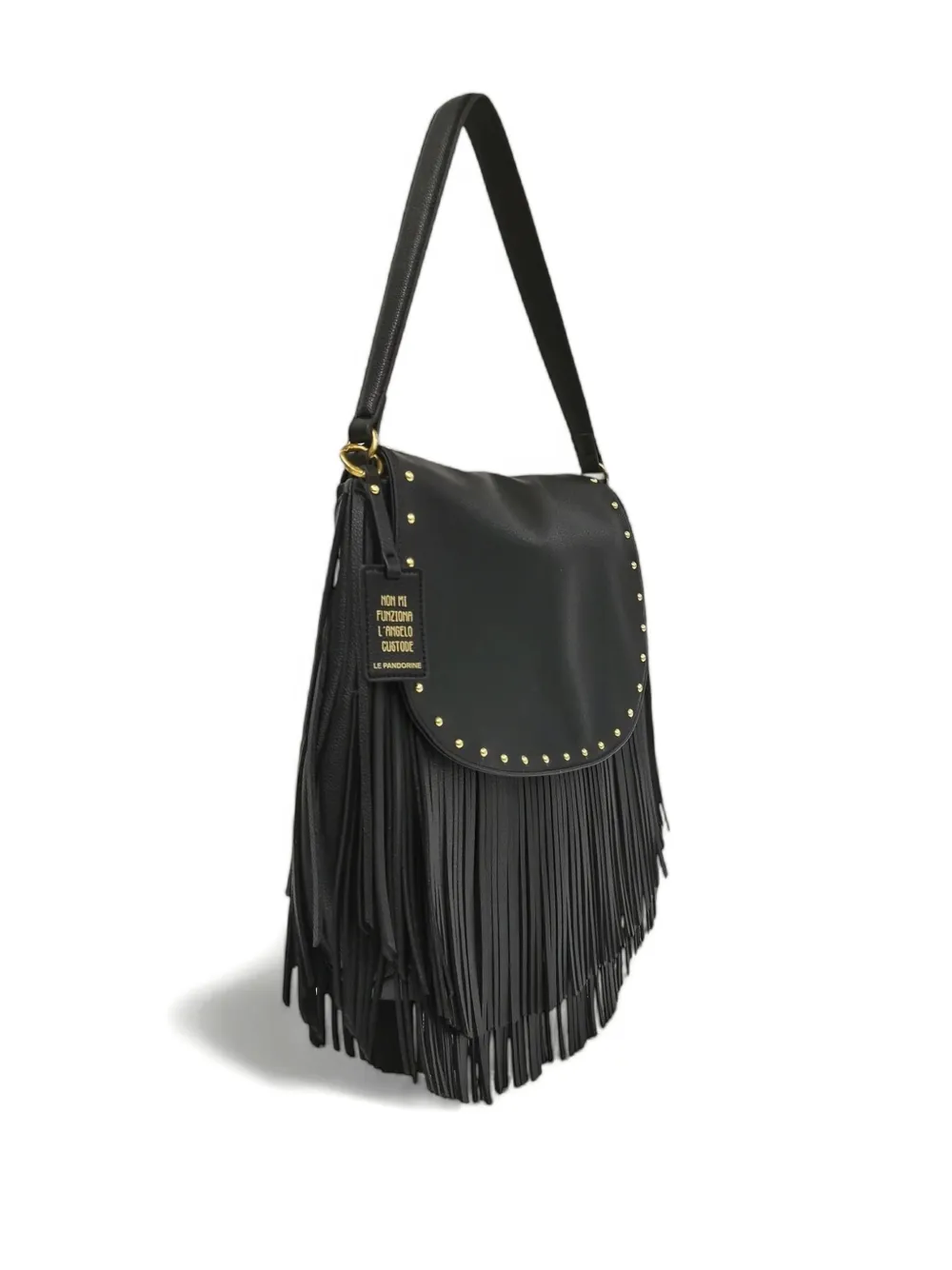 LE PANDORINE Fringe studded shoulder bag | Image 2