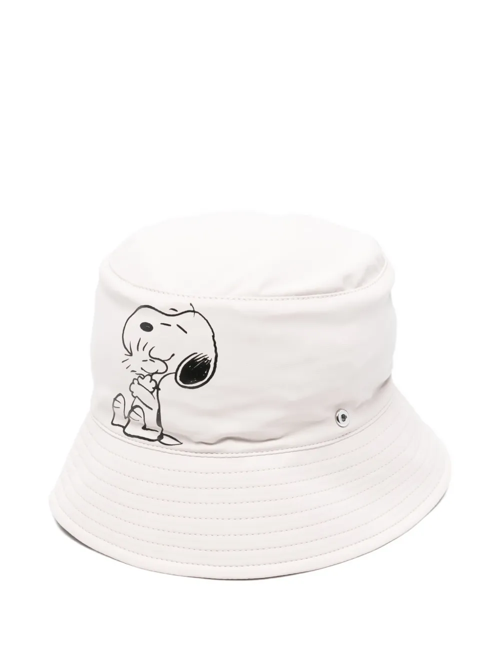 Coccinelle X Peanuts Graphic Bucket Hat In White