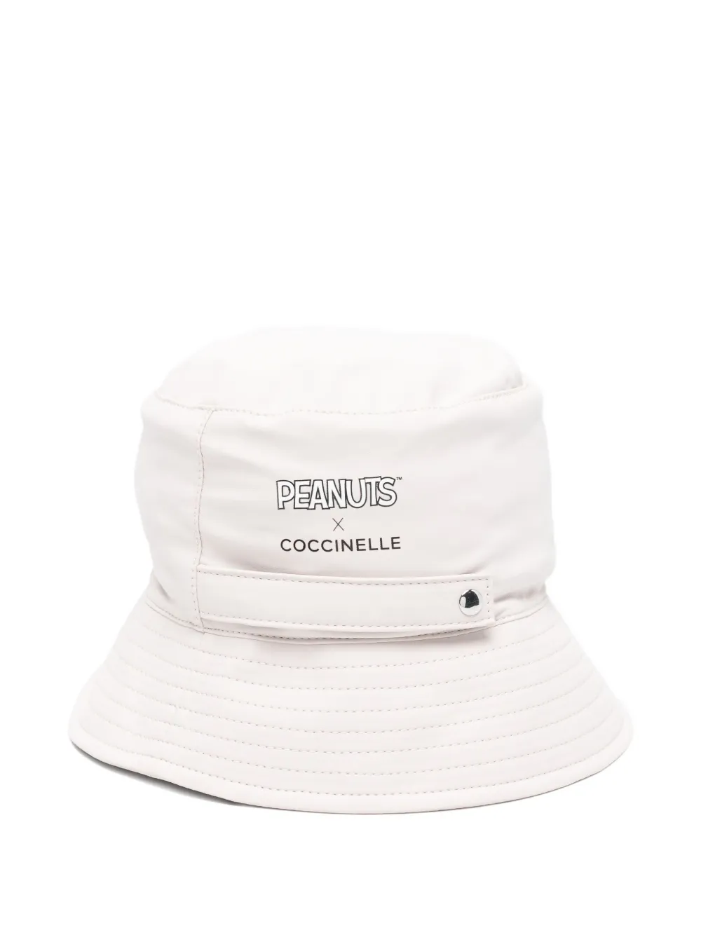 Coccinelle X Peanuts Graphic Bucket Hat In White