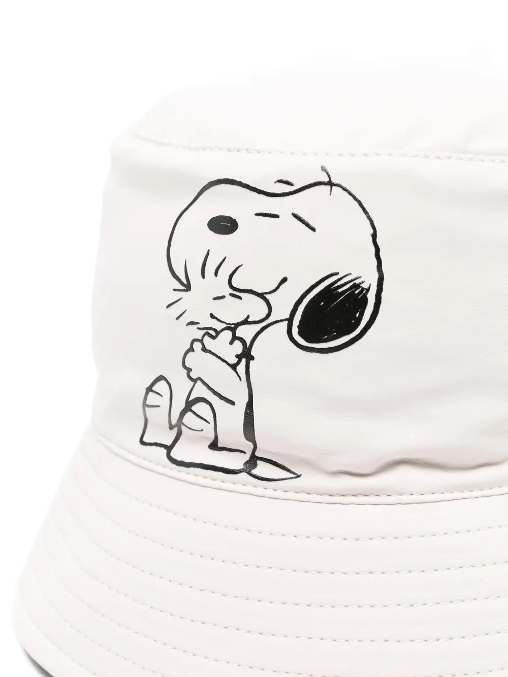 Coccinelle X Peanuts Graphic Bucket Hat In White