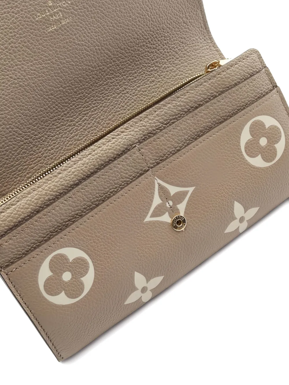 LOUIS VUITTON Pre-owned 2021 Sarah Monogram Wallet In Neutral