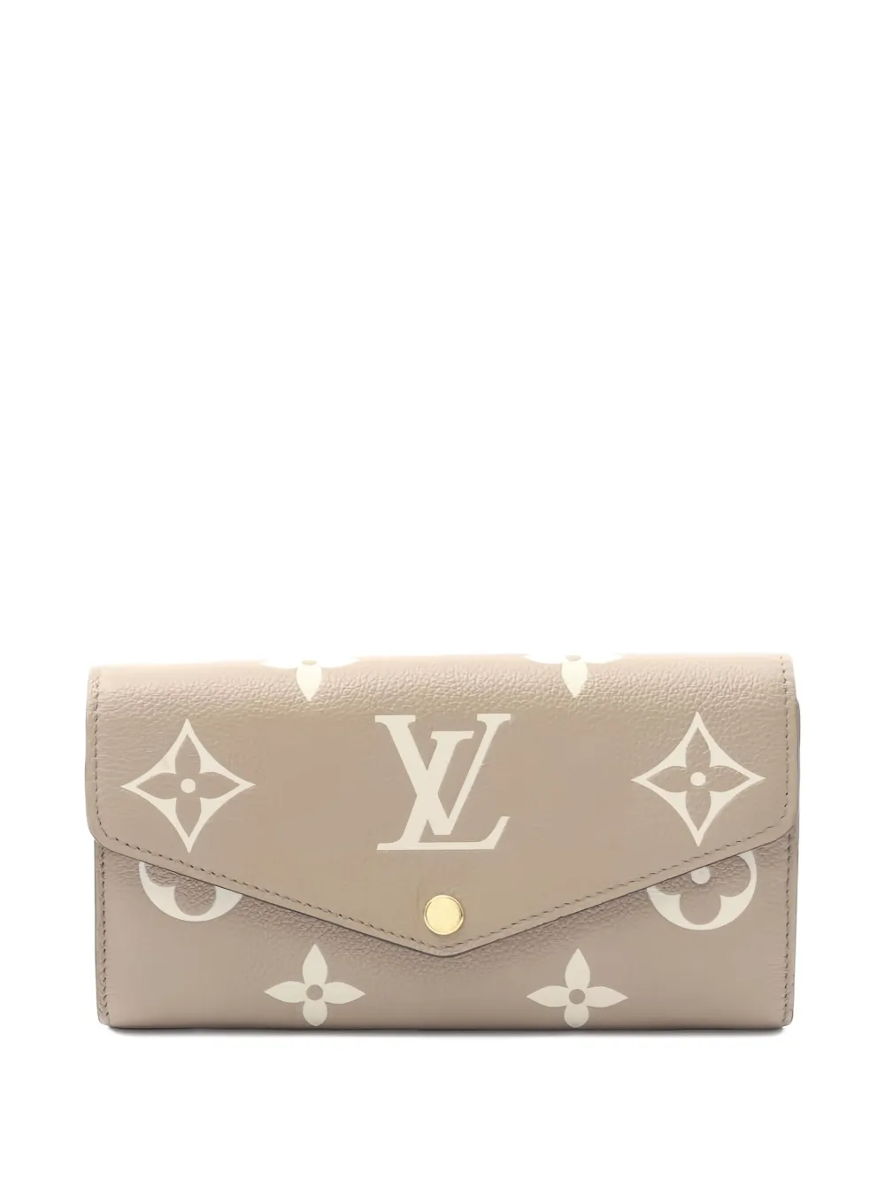Louis Vuitton Pre-Owned 2021 サラ モノグラム 財布 - ニュートラル Louis Vuitton Pre-Owned 2021 サラ モノグラム 財布 - ニュートラル