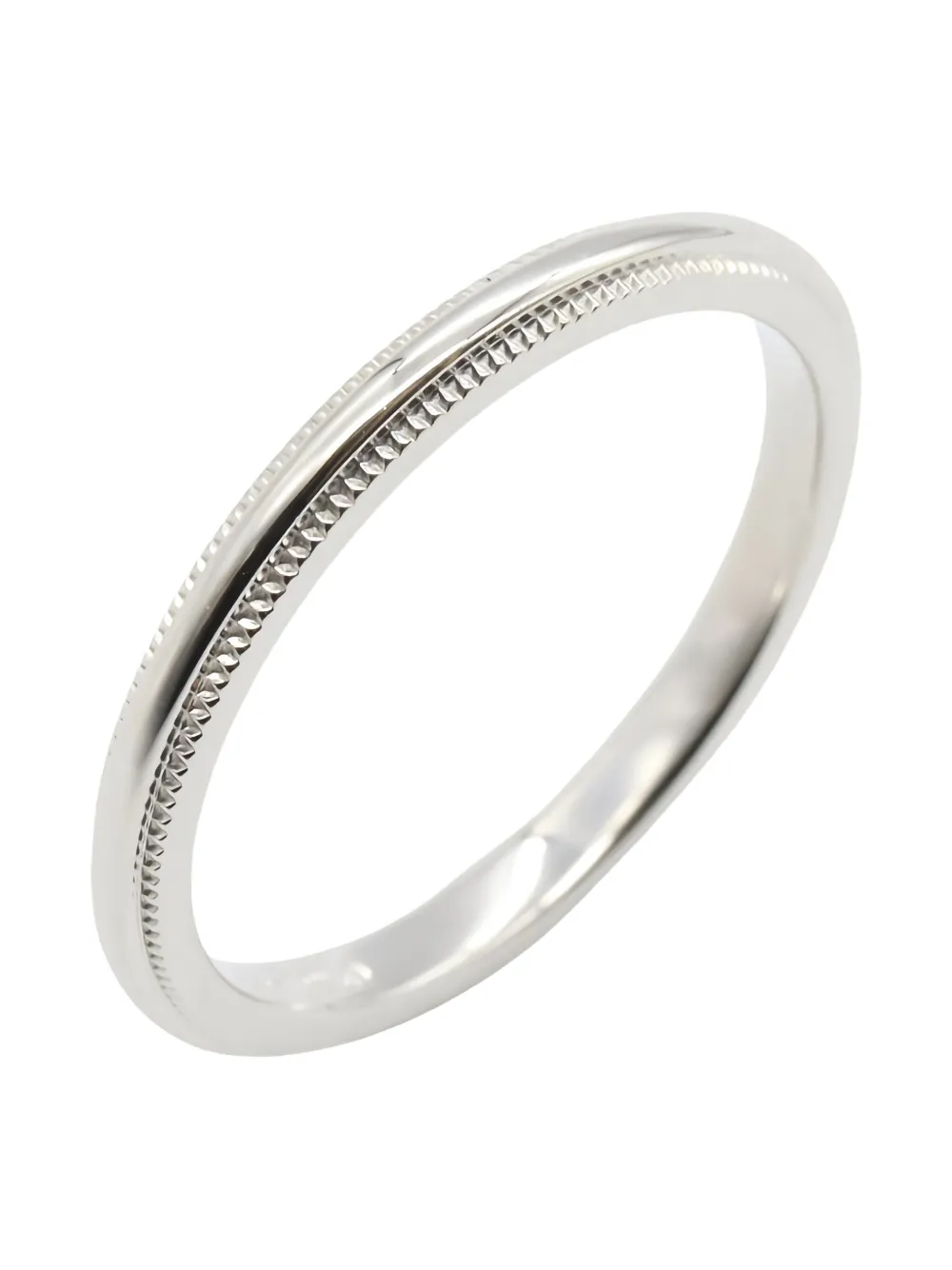Tiffany & Co. Pre-Owned anillo Milgrain 2010 | Hombre | Image 2