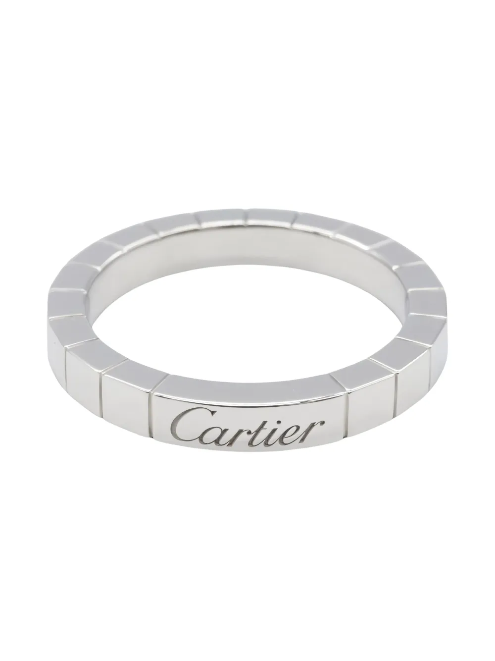 Cartier 2010s 18K white gold Raniere ring - シルバートーン