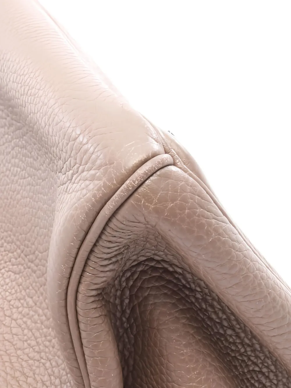 HERMES Pre-owned 2006 Birkin 35 Clemence Leather Tote Bag In Brown