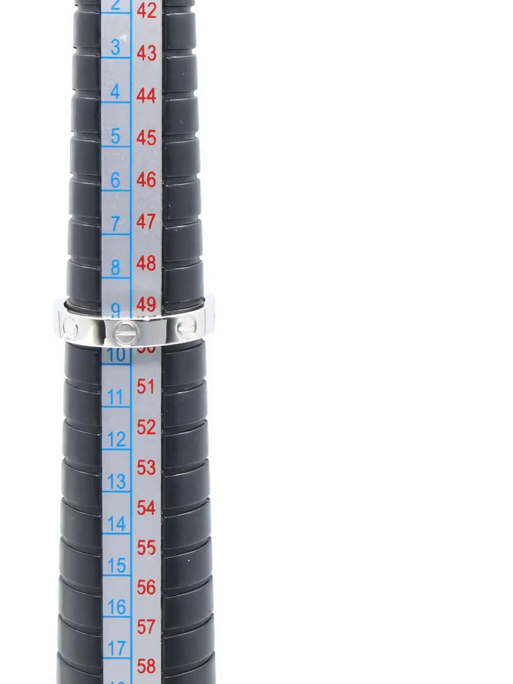 CARTIER Pre-owned 2010s 18k White Gold Love Ring In Silver