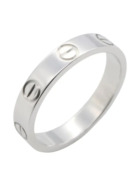 Cartier 2010s 18K white gold Love ring