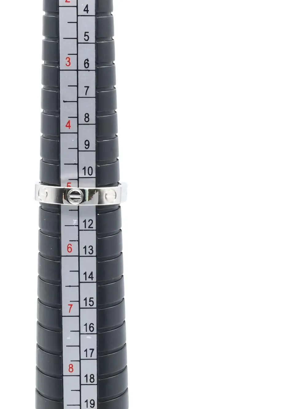 CARTIER Pre-owned 2010s 18k White Gold Love Ring In Silver