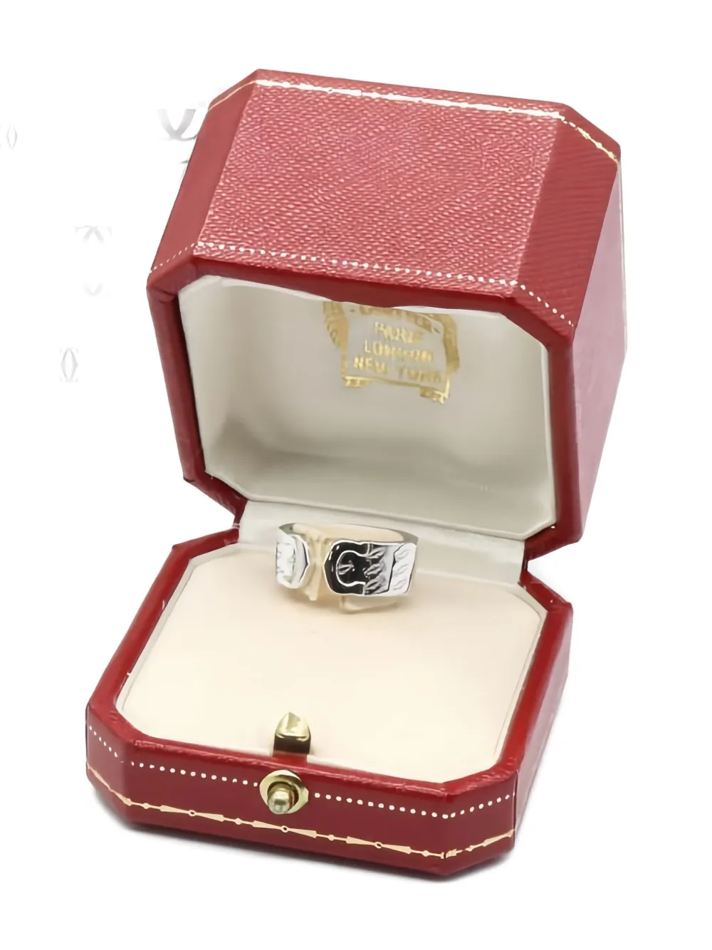 Pre-owned Cartier 2010s 18k White Gold 2c 2000 Ring In Silver