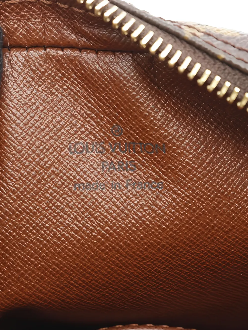 Pre-owned Louis Vuitton 2001 Monogram-pattern Shoulder Bag In Brown