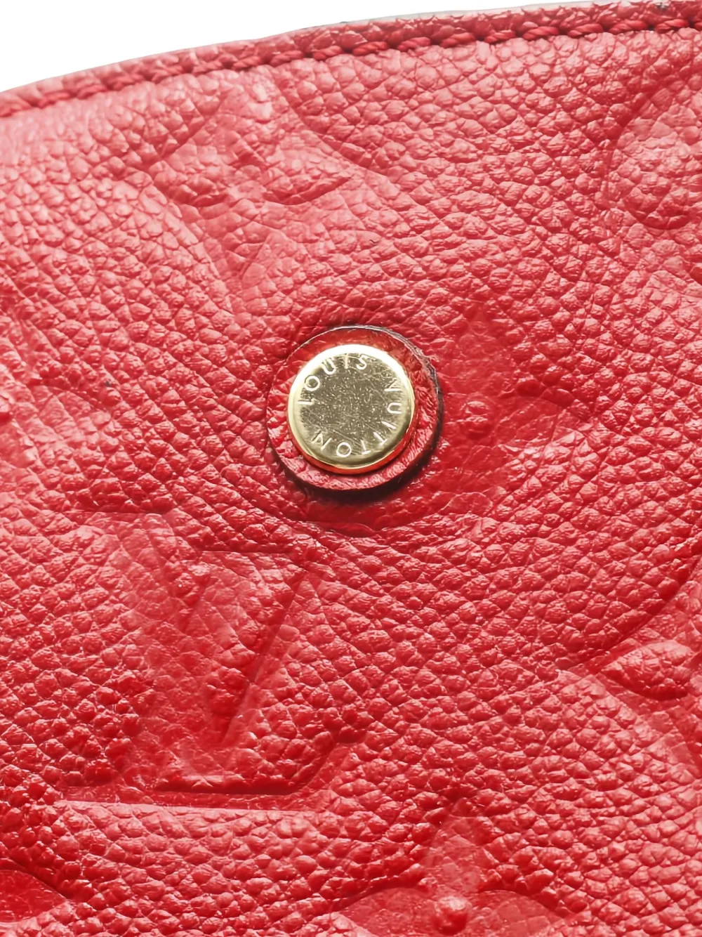 LOUIS VUITTON Pre-owned 2015 Montaigne Monogram-pattern Handbag In Red