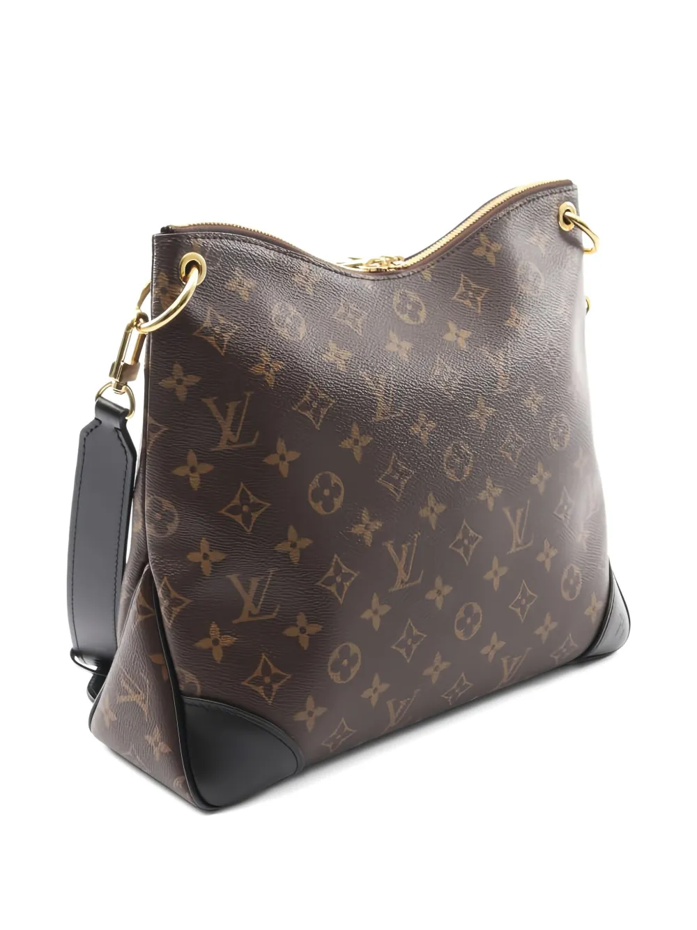 LOUIS VUITTON Pre-owned 2020 Odeon Nm Mm Monogram Shoulder Bag In Brown
