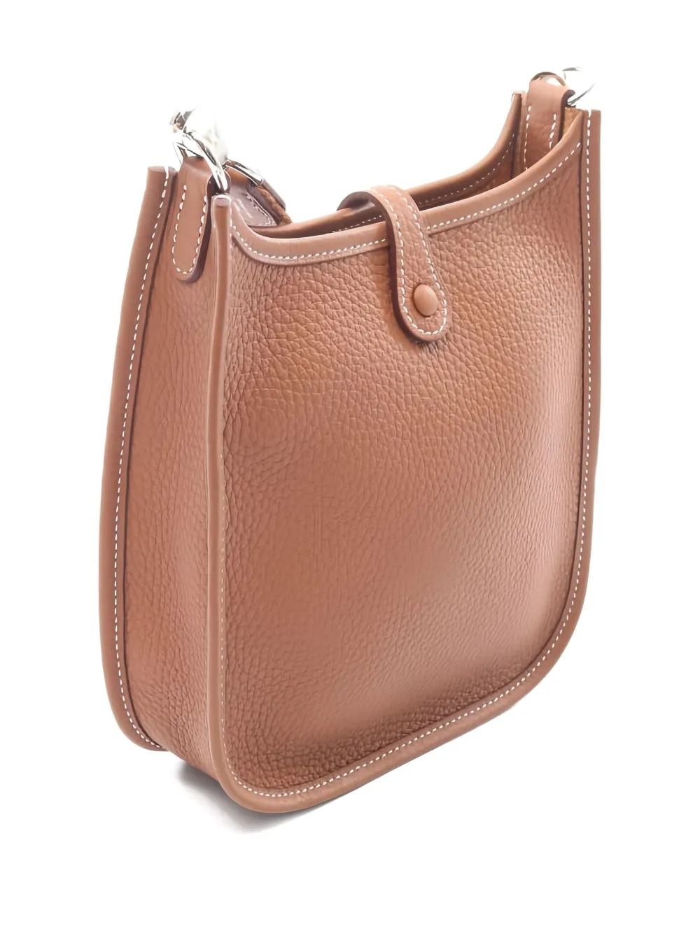 Pre-owned Hermes 2024 Evelyn Amazon Tpm Perforated Shoulder Bag In Brown