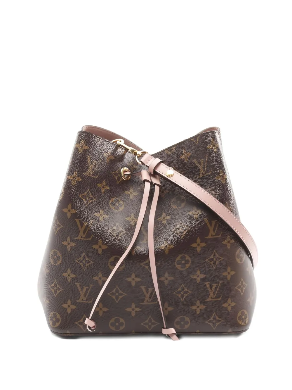 Pre-owned Louis Vuitton 2021 Néonoé Mm Monogram Shoulder Bag In Brown