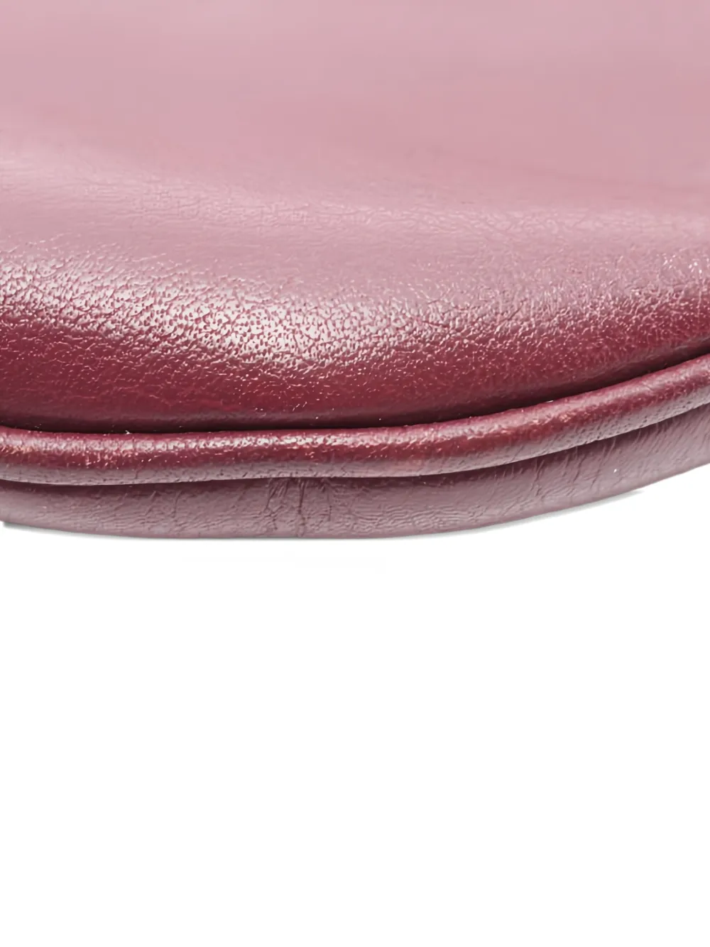 Pre-owned Loewe 2000s Heritage Leather Shoulder Bag In Red