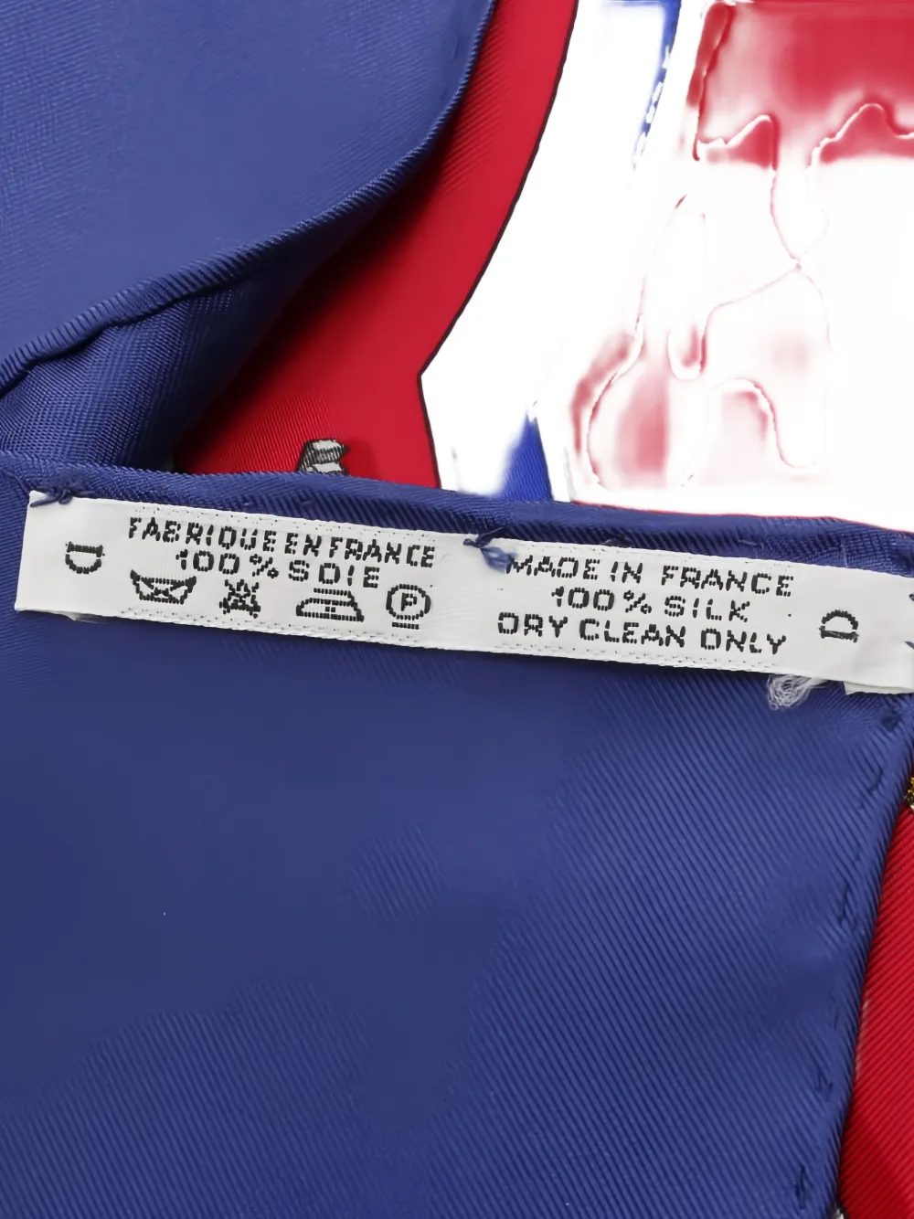 Pre-owned Hermes 2000s Carré 90 Printed Scarf In Red