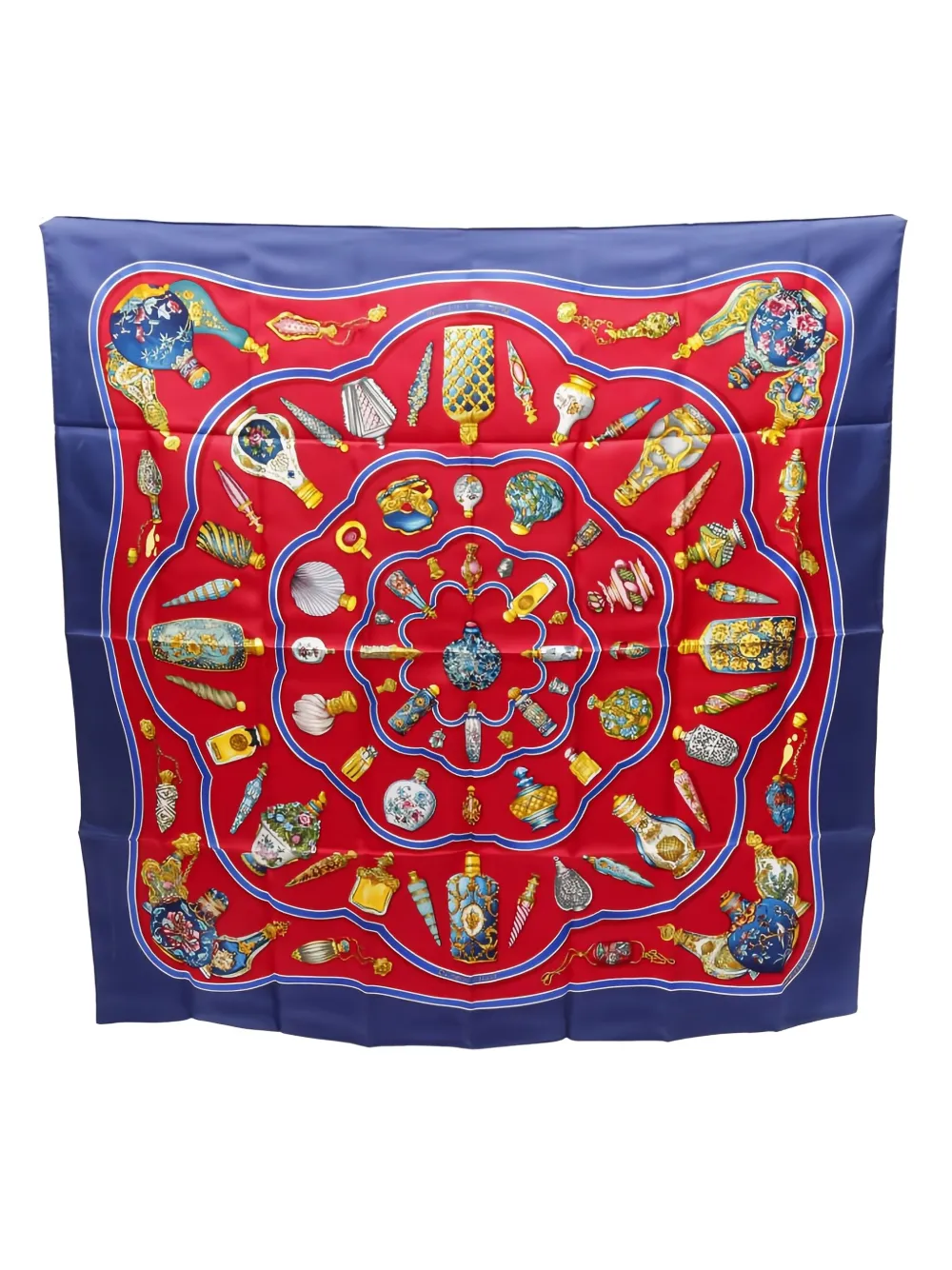 Hermès Pre-Owned 2000s Carré 90 printed scarf | Red | Image 1