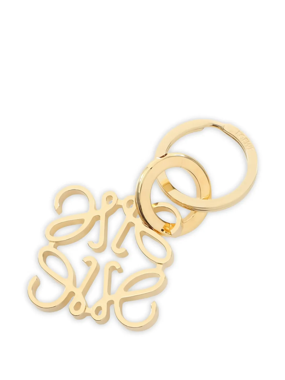 Loewe Pre-Owned 2020s Anagram key ring | Gold | Image 1