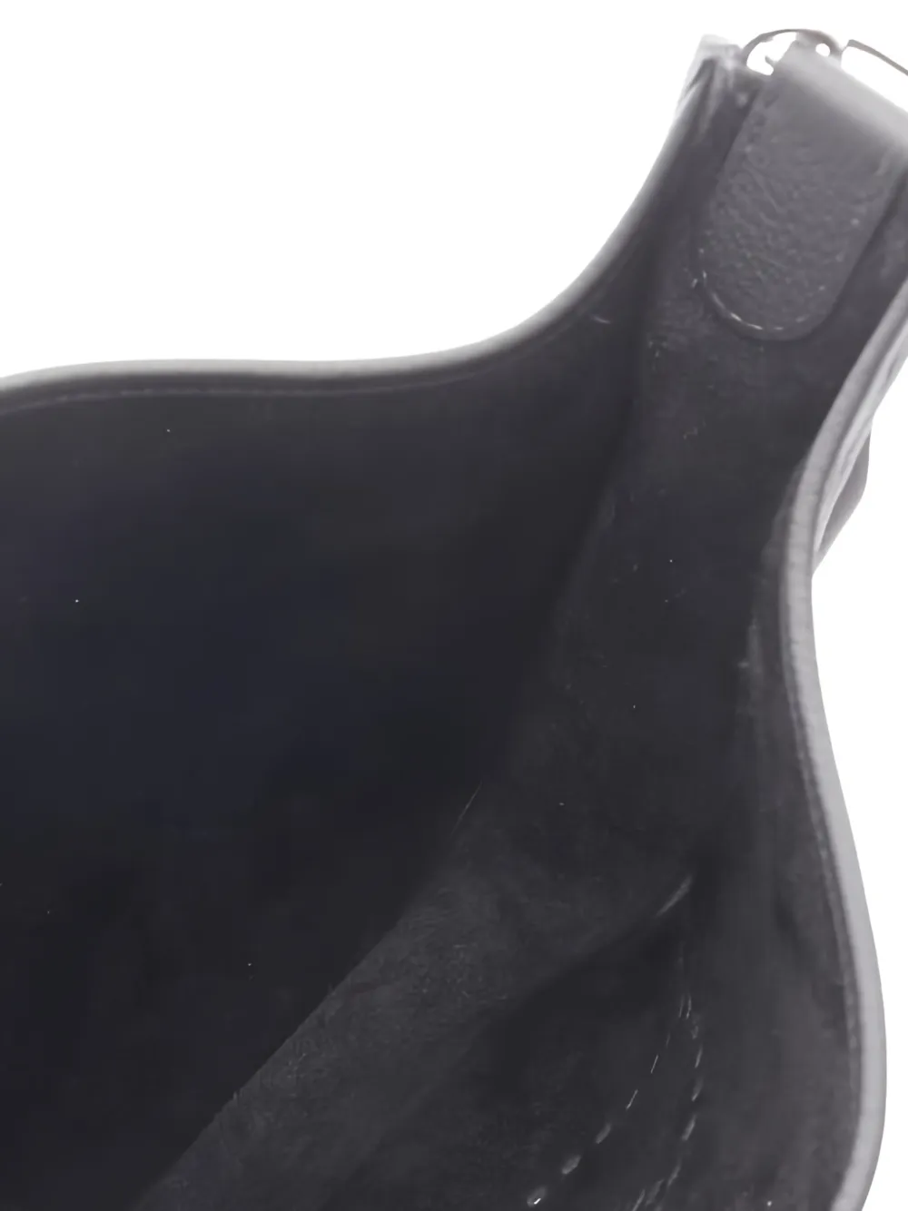 HERMES Pre-owned 2025 Evelyne 3 Troyes Pm Shoulder Bag In Black