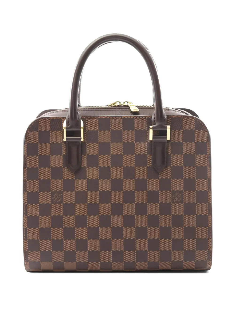Louis Vuitton Pre-Owned 2003 トリアナ ダミエ エベヌ ハンドバッグ - ブラウン Louis Vuitton Pre-Owned 2003 トリアナ ダミエ エベヌ ハンドバッグ - ブラウン