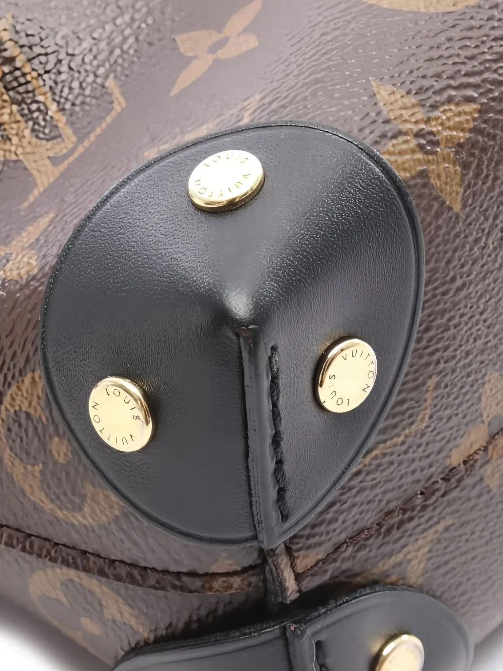 Pre-owned Louis Vuitton 2021 Petit Malle Monogram Tote Bag In Brown