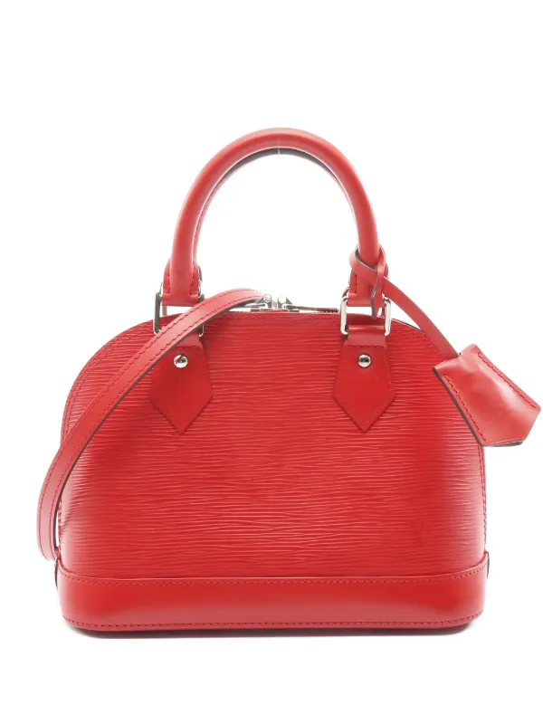Louis Vuitton Pre-owned 2014 Alma BB Tote Bag in Red