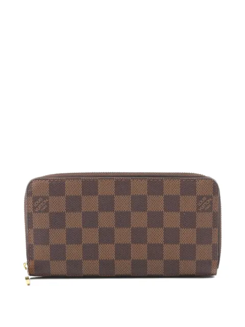 Louis Vuitton Pre-Owned 2008 Damier Ebene zip wallet