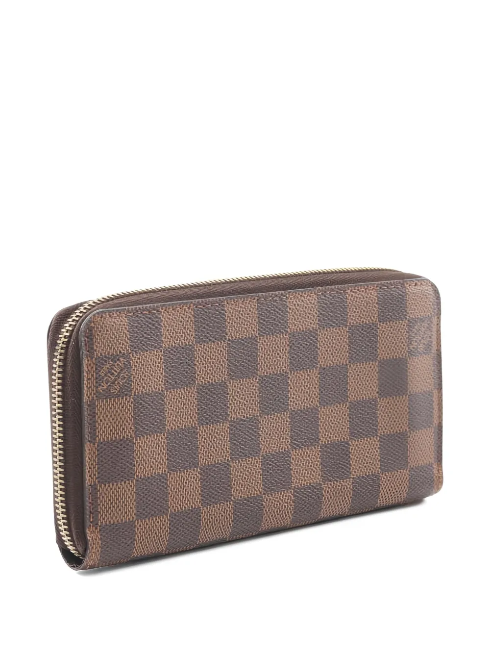 Louis Vuitton Pre-Owned 2008 Damier Ebene zip wallet | Men | Image 2
