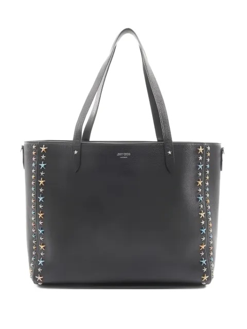 Jimmy Choo Pre-Owned 2010s Deelan schoudertas met stervormige studs