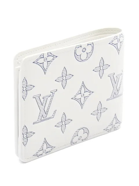 Louis Vuitton Pre-Owned 2021 Multiple Wallet Shadow monogram bi-fold wallet