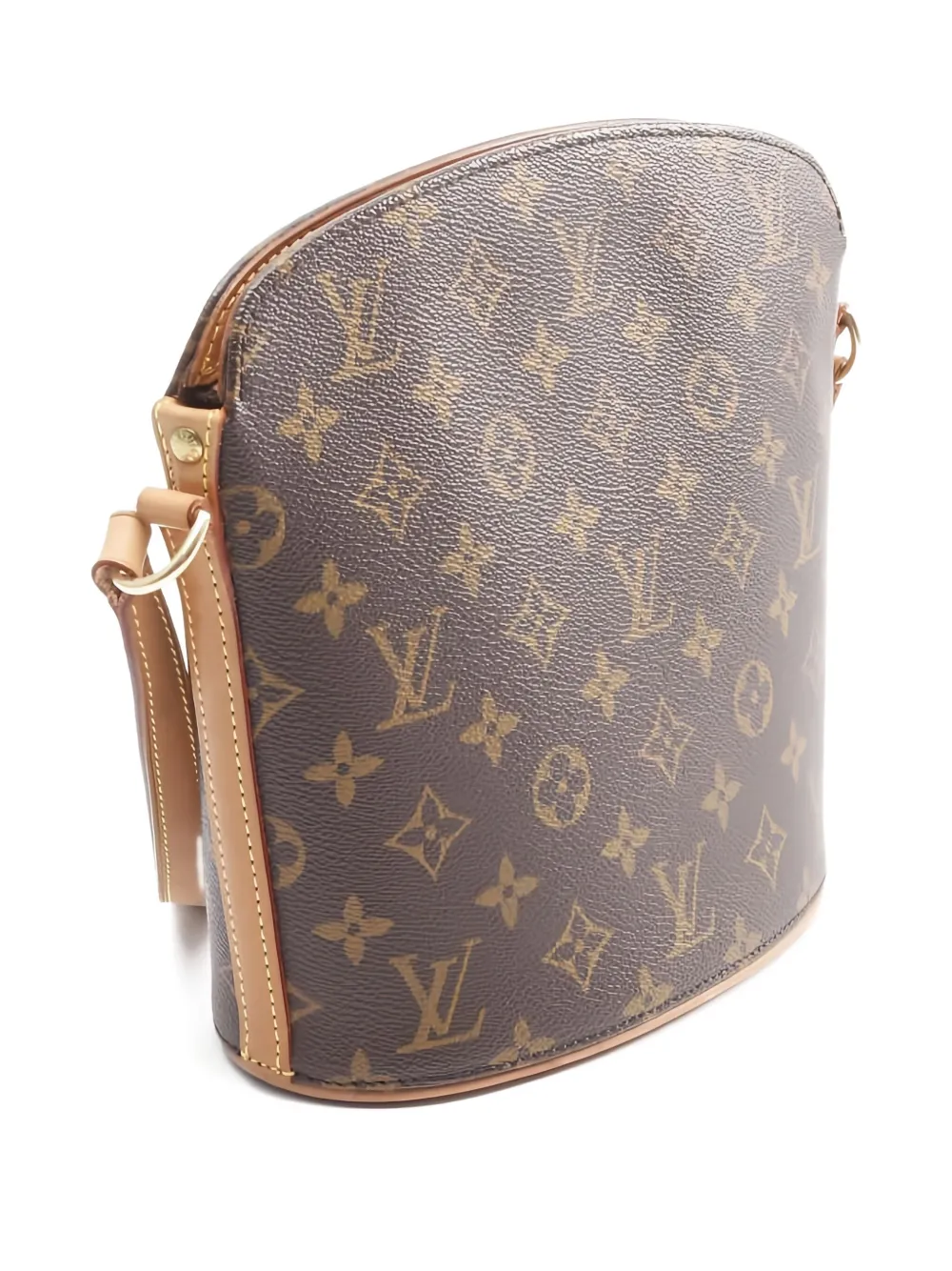 LOUIS VUITTON Pre-owned 2003 Druot Monogram Shoulder Bag In Brown