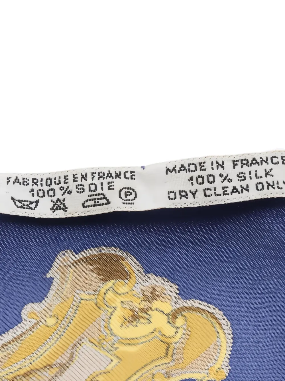 HERMES Pre-owned 2000s Les Cles Keys-print Silk Scarf In Neutral