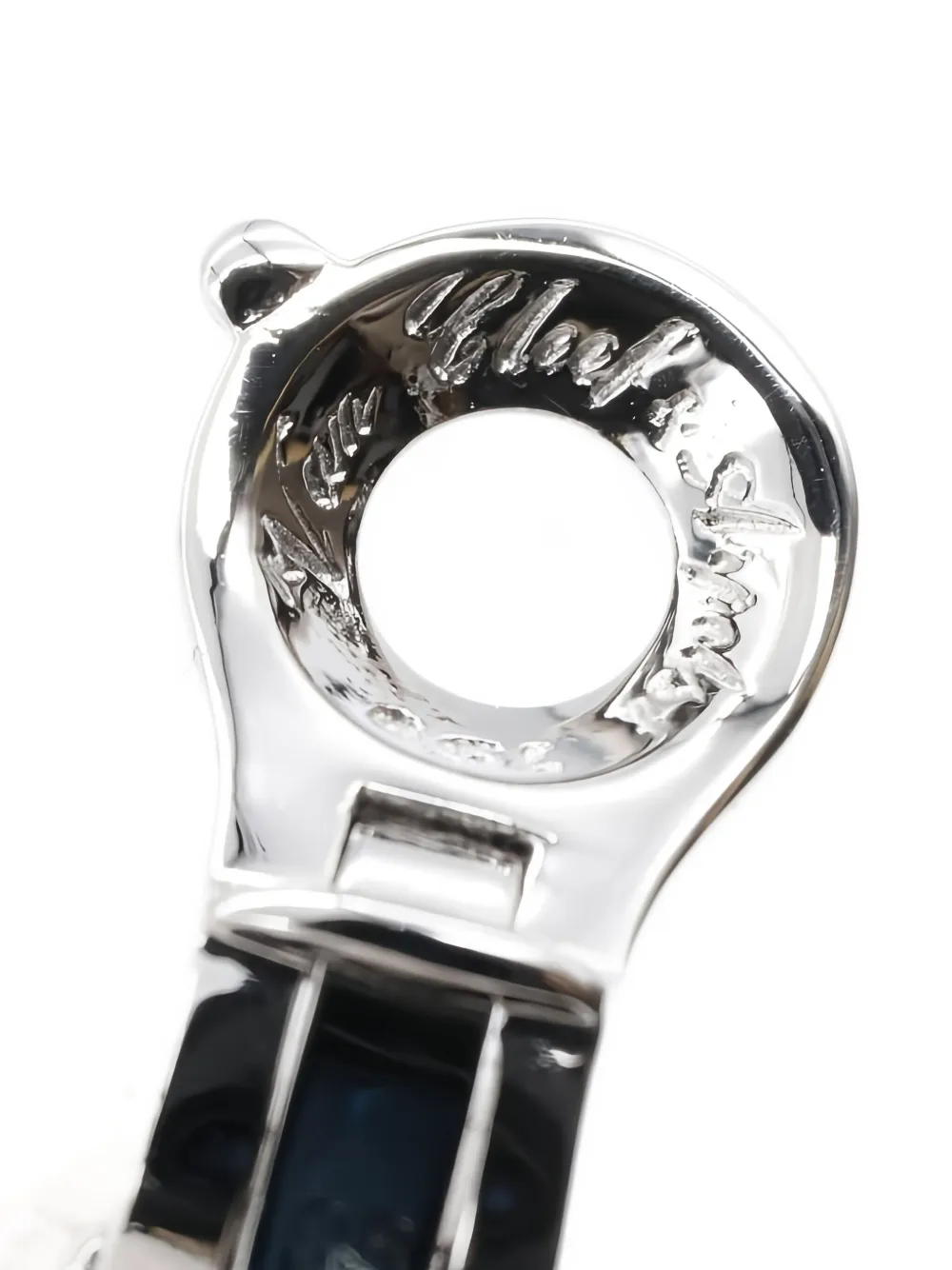 VAN CLEEF & ARPELS Pre-owned 2010s 18k White Gold Pure Alhambra Earrings In Silver