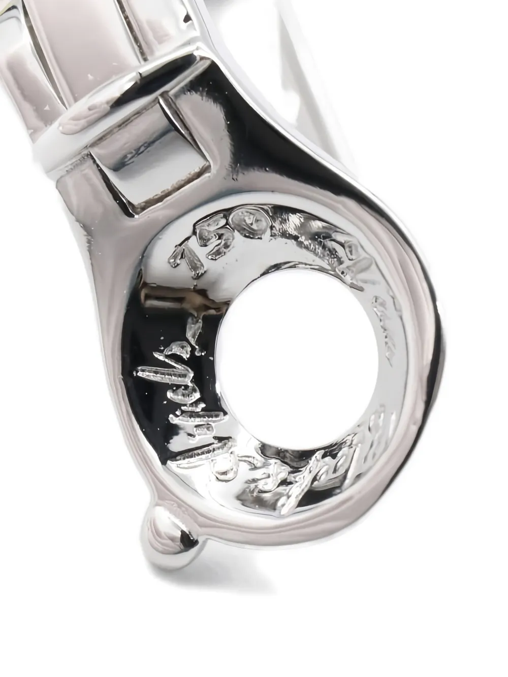 VAN CLEEF & ARPELS Pre-owned 2010s 18k White Gold Pure Alhambra Earrings In Silver