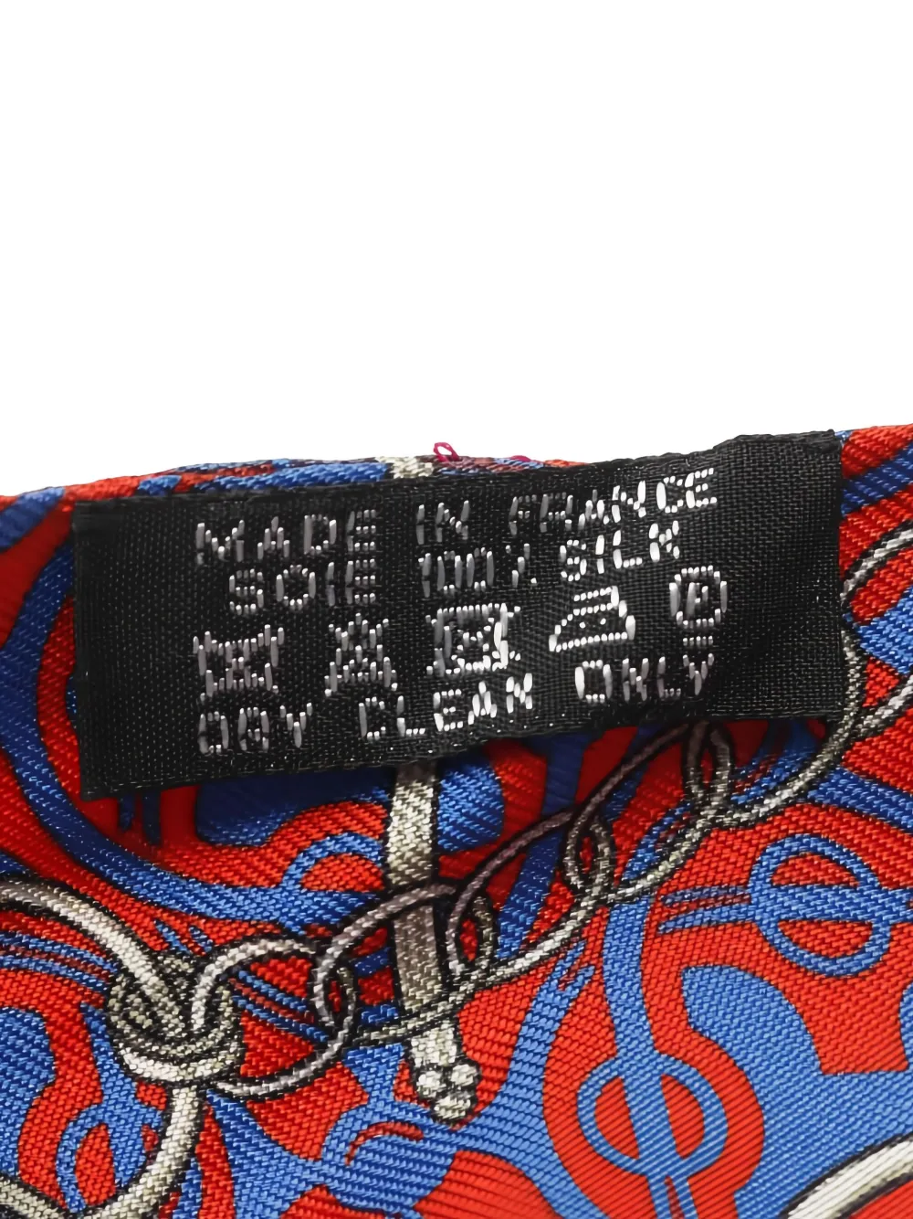 Pre-owned Hermes 2000s Mors Et Gourmettes Remix Scarf In Pink