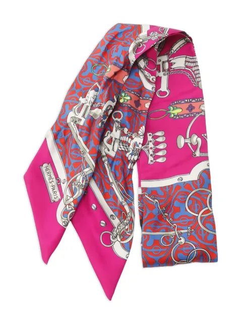Hermès Pre-Owned 2000s Mors et Gourmettes Remix scarf