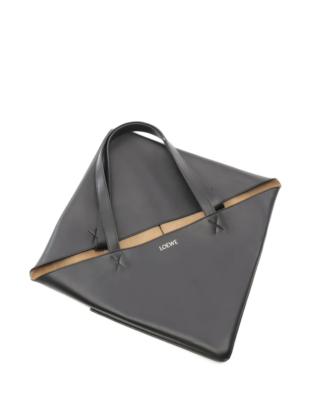 Pre-owned Loewe 2020s Puzzle Fold Xl Tote Bag In Black