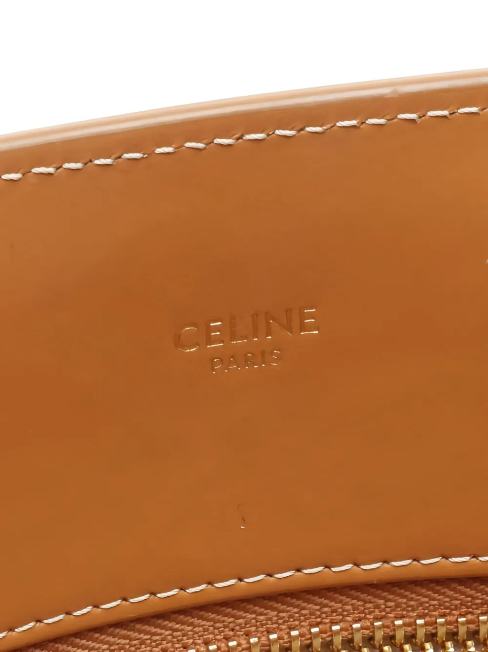 CELINE Pre-owned 2000s Small Vertical Hippopotamus Tote Bag In Neutral