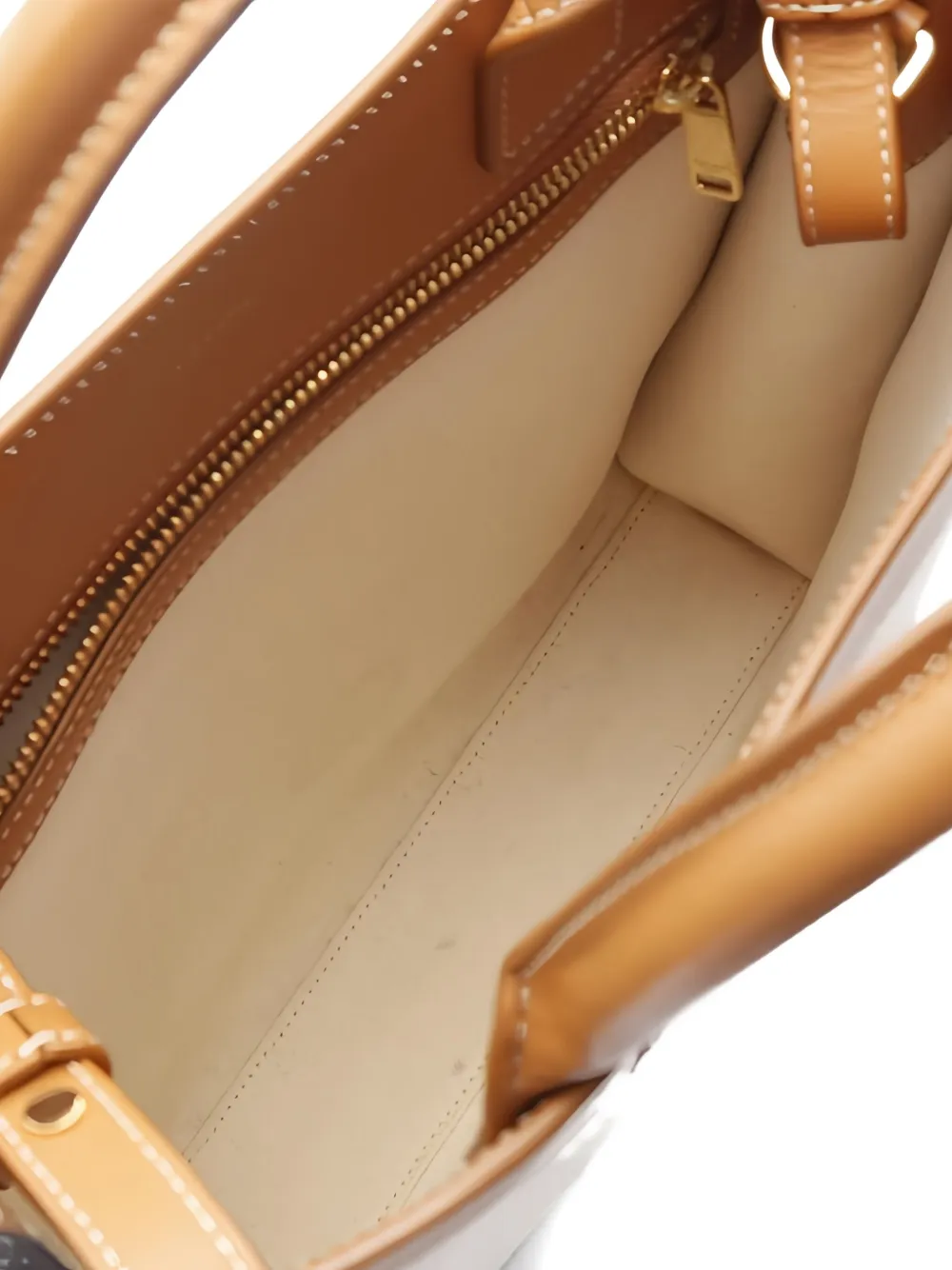 CELINE Pre-owned 2000s Small Vertical Hippopotamus Tote Bag In Neutral