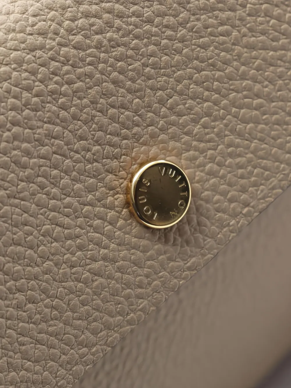 LOUIS VUITTON Pre-owned 2010s Rivet Gm Clutch Bag In Neutral