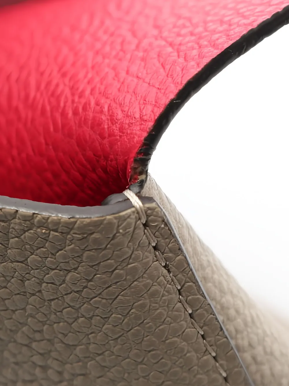 LOUIS VUITTON Pre-owned 2010s Rivet Gm Clutch Bag In Neutral