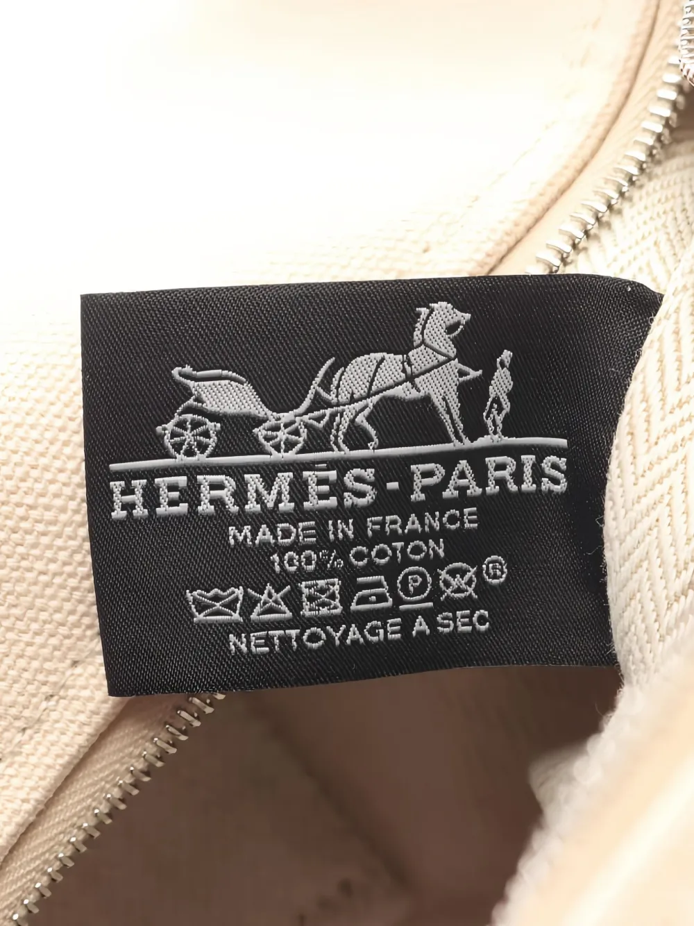Pre-owned Hermes 2020s Small Bride-a-brac Tote Bag In Neutral