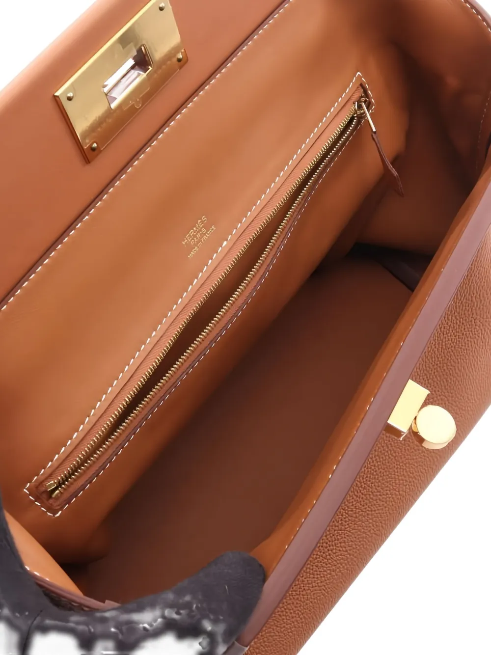 Pre-owned Hermes 2022 24/24 Van Quatre 29 Tote Bag In Brown